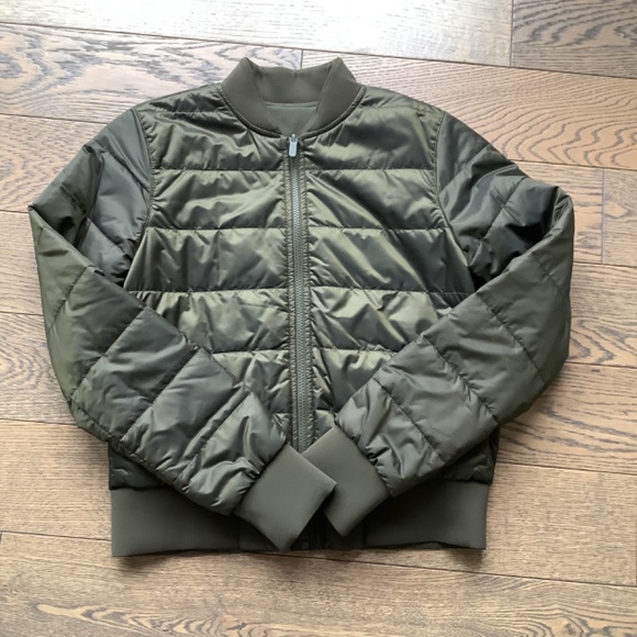 lululemon athletica Olive Bomber Jacket - Picture 5 of 12